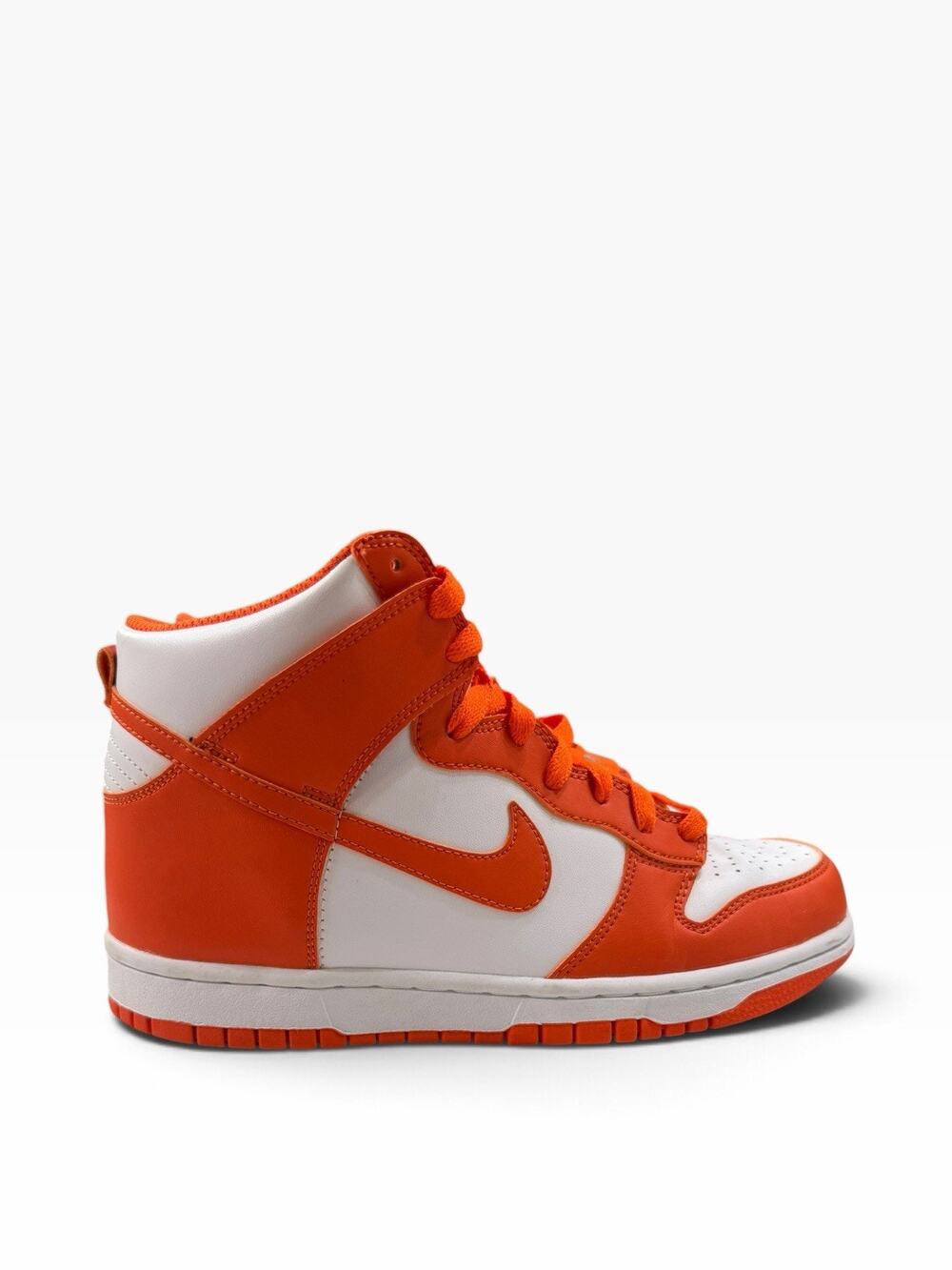 Nike Dunk High SP Syracuse 2021 GS DB2179-100 Orange White Size 7Y / Women 8.5